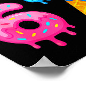 Bruh 67 Drippy Ice Cream Donut Funny Essential  Poster (Hoek)