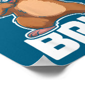 Bruh 67 Funny Groundhog 6-7 Meme Pyjamas Boys Girl Poster (Hoek)