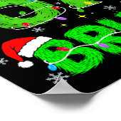 Bruh 67 Meme Humor 6-7 Grappig Zes Zeven Kerstmis  Poster (Hoek)