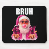 Bruh 67 Santa Bubble Gum Six Seven Meme Christmas  Muismat (Voorkant)