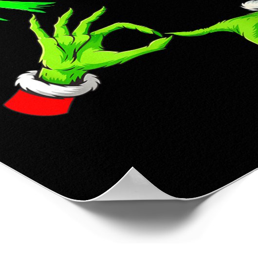 Bruh 67 Six Seven 6 7 Meme Christmas Funny Gen Alp Poster (Hoek)