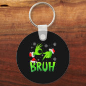 Bruh 67 Six Seven 6 7 Meme Christmas Funny Gen Alp Sleutelhanger (Voorkant)