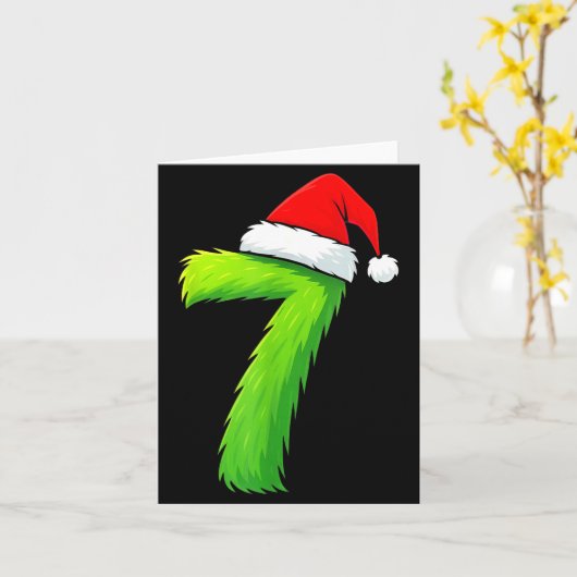 Bruh 67 Six Seven 6 7 Meme Christmas Funny Kaart (Gele Bloem)