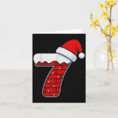 Bruh 67 Six Seven 6 7 Meme Christmas Funny  Kaart (Gele Bloem)