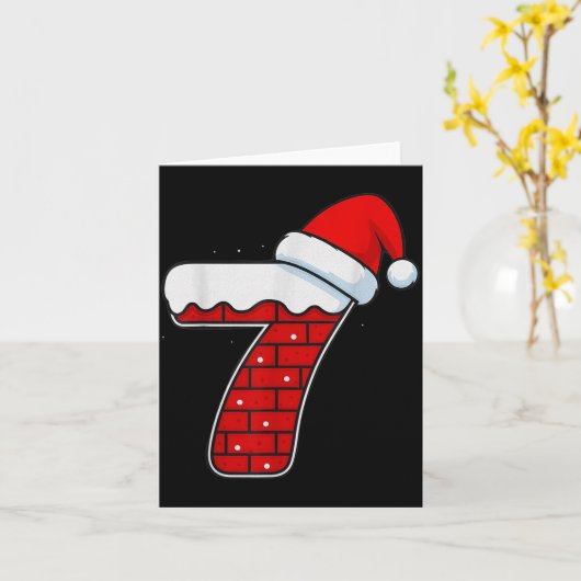 Bruh 67 Six Seven 6 7 Meme Christmas Funny  Kaart (Gele Bloem)