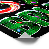 Bruh 67 Six Seven 6 7 Meme Christmas Tree Candy Ca Poster (Hoek)