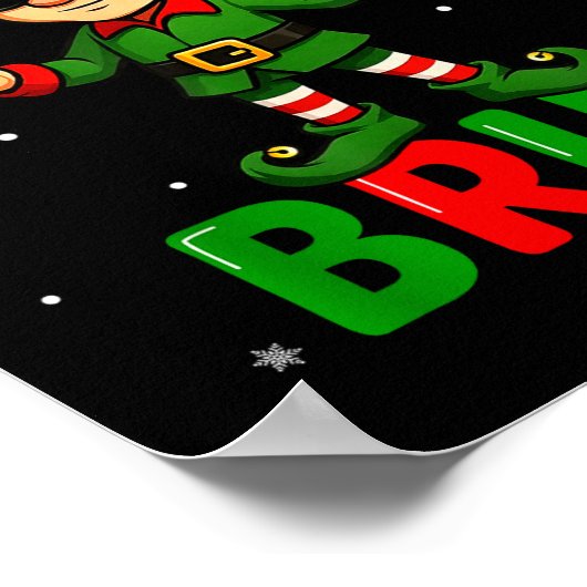 Bruh 67 Six Seven 6 7 Meme Elf Christmas Funny Boy Poster (Hoek)