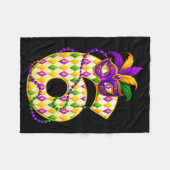 Bruh 67 Six Seven 6 7 Meme Funny Mardi Gras Kids M Fleece Deken (Voorkant (Horizontaal))