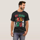 Bruh 67 Six Seven 6 7 Meme Gen Alpha Christmas Gen T-shirt (Voorkant volledig)