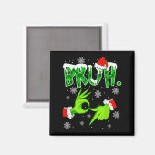 Bruh 67 Six Seven 6 7 Meme Kerst Grappig Gen Z S Magneet (Voorkant / Achterkant)