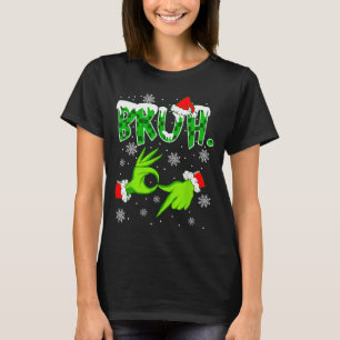 Bruh 67 Six Seven 6 7 Meme Kerst Grappig Gen Z S T-shirt