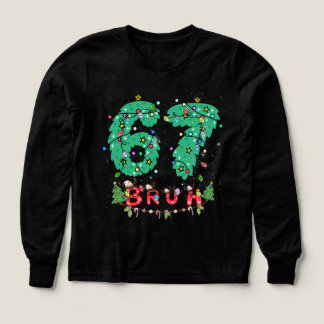 Bruh 67 Six Seven 6 7 Meme kerst jongen en meisje
