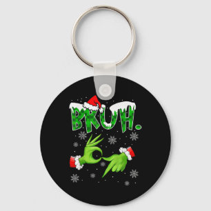 Bruh 67 Six Seven 6 7 Meme Kerstmis Grappig Gen Al Sleutelhanger