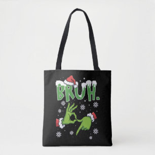 Bruh 67 Six Seven 6 7 Meme Kerstmis Grappig Gen Tote Bag