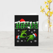 Bruh 67 Six Seven 6 7 Shirts Funny Meme Christmas  Kaart (Gele Bloem)