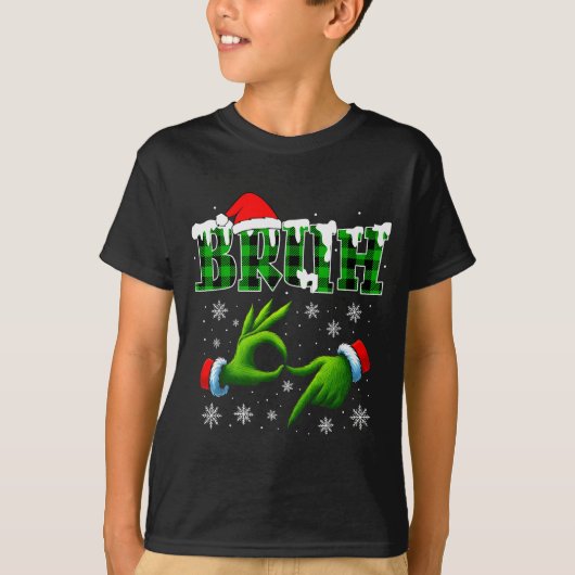 Bruh 67 Six Seven 6 7 T-shirts Funny Meme Kerst (Voorkant)
