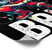 Bruh 67 Six Seven Santa Dabbing Christmas Meme Boy Poster (Hoek)