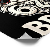 Bruh 6 7 Christmas 67 Santa Six Seven Christmas Bo Poster (Hoek)