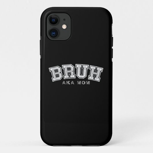 Bruh aka mam grappig Moederdag retro  Case-Mate iPhone Case (Achterkant)