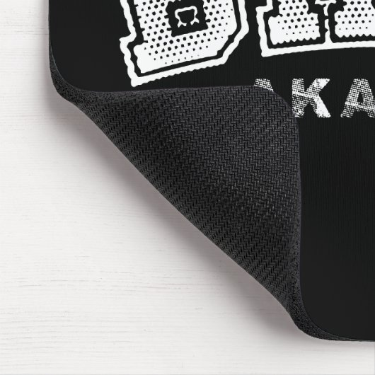 Bruh aka mam grappig Moederdag retro  Muismat (Hoek)