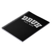 Bruh AKA Moeder Grappige Moederdag Retro Vintage Notitieboek (Linkerzijde)