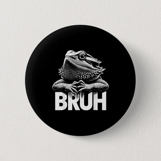 Bruh Baardagaam Ronde Button 5,7 Cm (Voorkant)