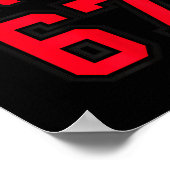 Bruh Basketball Style Number 67 Srt Bro Slang Meme Poster (Hoek)