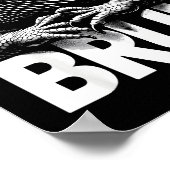 Bruh Bearded Dragon Poster (Hoek)