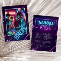 Bruh, ben je binnen? Neon Arcade Video Games Jonge