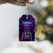 Bruh, ben je binnen? Neon Arcade Video Games Jonge Cadeaulabel