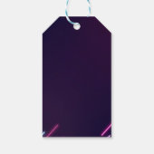 Bruh, ben je binnen? Neon Arcade Video Games Jonge Cadeaulabel (Achterkant)