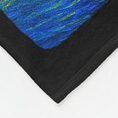 Bruh Bigfoot Snowman Starry Night Christmas Xmas M Fleece Deken (Hoek)