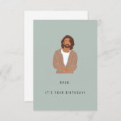 Bruh Birthday Card (Voorkant / Achterkant)