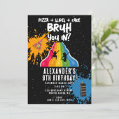 Bruh Boy's Birthday Indoor Slide Park Playground Kaart (Staand voorkant)