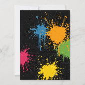 Bruh Boy's Birthday Indoor Slide Park Playground Kaart (Achterkant)