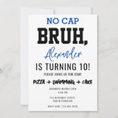 Bruh Boy's Teenager Verjaardag Geen Pet Teen Boy Kaart (Voorkant)