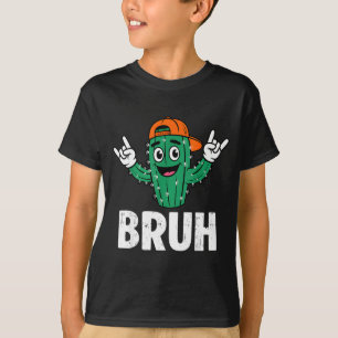 Bruh Cactus Grappige Cinco De Mayo Dab Cactus Here T-shirt
