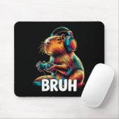 Bruh Capibara's Grappige Videogames Capibara  Muismat (Met muis)