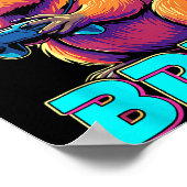 Bruh Capybara Funny Video Games Capybaras Poster (Hoek)