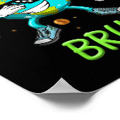 Bruh Dab Dag van de Aarde 2025 Save The Planet Ear Poster (Hoek)