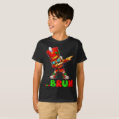 Bruh Dab Nutcracker Funny Kids Boys Mens Christmas T-shirt (Voorkant volledig)