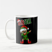 Bruh Dabbing Elf Funny Kids Years Pajamas Christma Koffiemok (Links)