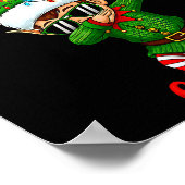 Bruh Dabbing Elf Funny Kids Years Pajamas Christma Poster (Hoek)