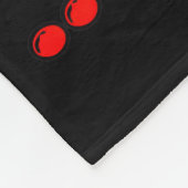 Bruh Dabbing Heart Funny Kids Boys Mens Valentine Fleece Deken (Hoek)