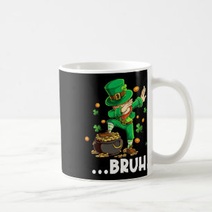 Bruh Dabbing Kabouter St. Patrick's Dag Grappige U Koffiemok