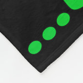 Bruh Dabbing Leprechaunn Grappige St. Patrick's Da Fleece Deken (Hoek)