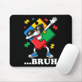 Bruh Dabbing Puzzel Grappig Kinder Jongens Mannen Muismat (Met muis)