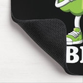 Bruh Dabbing Shamrock Grappige Mannen Kinderen Jon Muismat (Hoek)