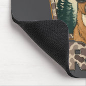 Bruh Deer Hunter Funny Deer Hunting Camo Men Teens Muismat (Hoek)