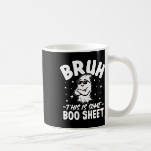 Bruh Dit is een aantal lakens grappig Halloween ko Koffiemok